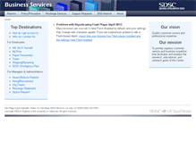 Tablet Screenshot of business.sdsc.edu