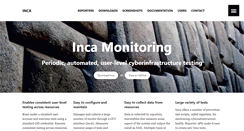 Desktop Screenshot of inca.sdsc.edu